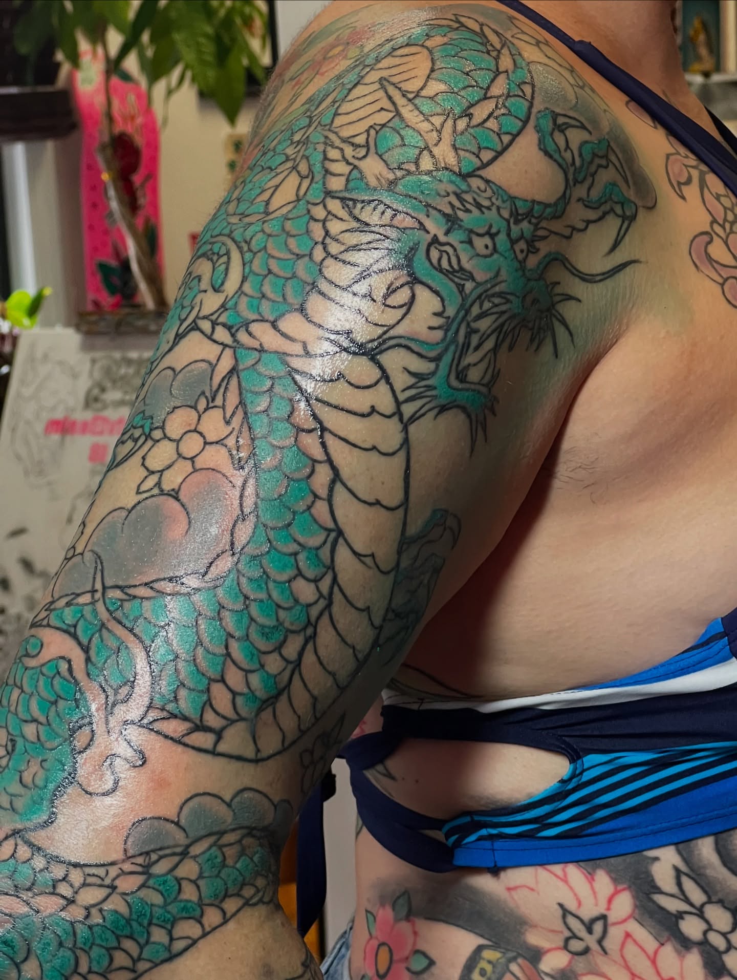 Tattoo by @misselviatattoo β japanese_irezumi