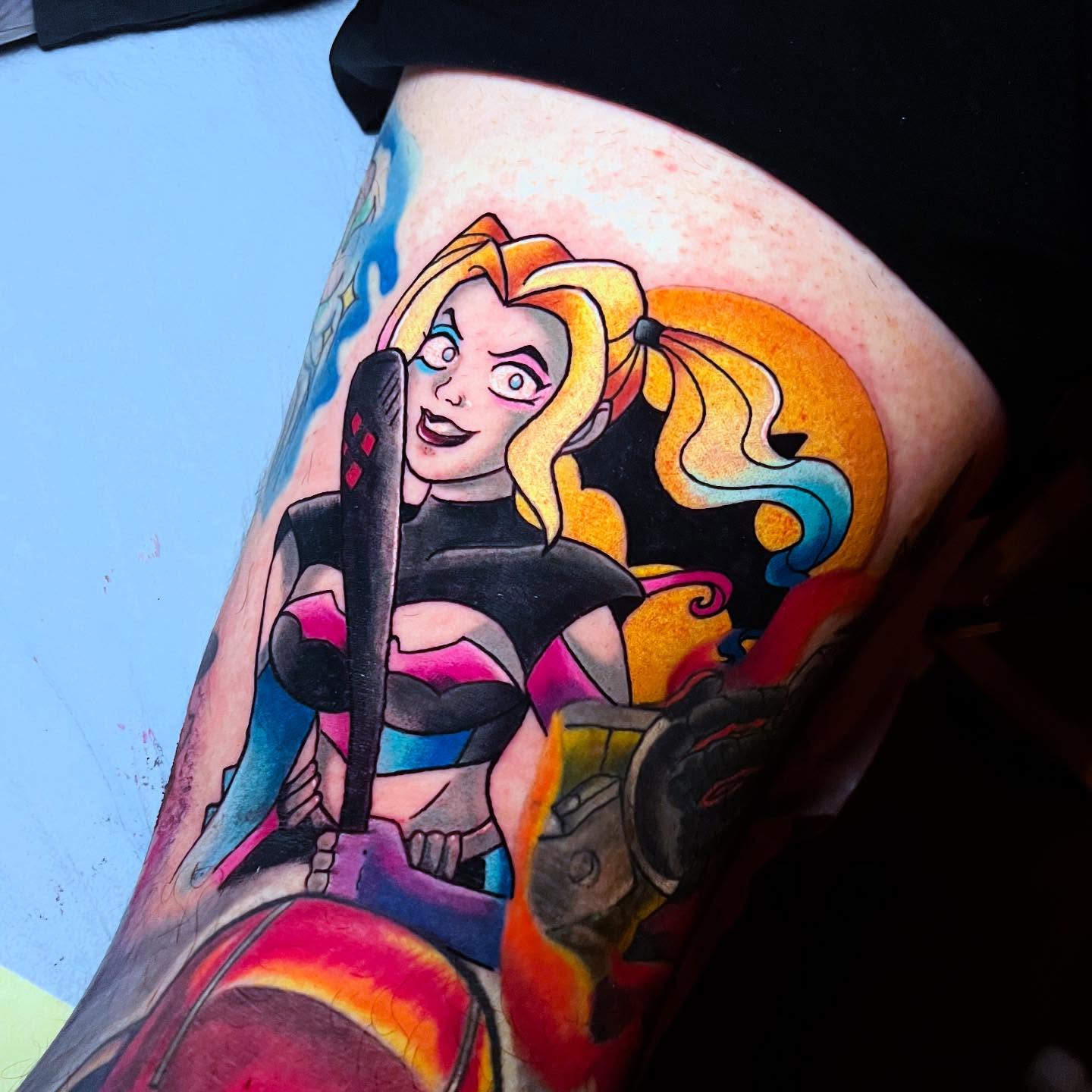 Tattoo by @xxsashafontainexx — anime