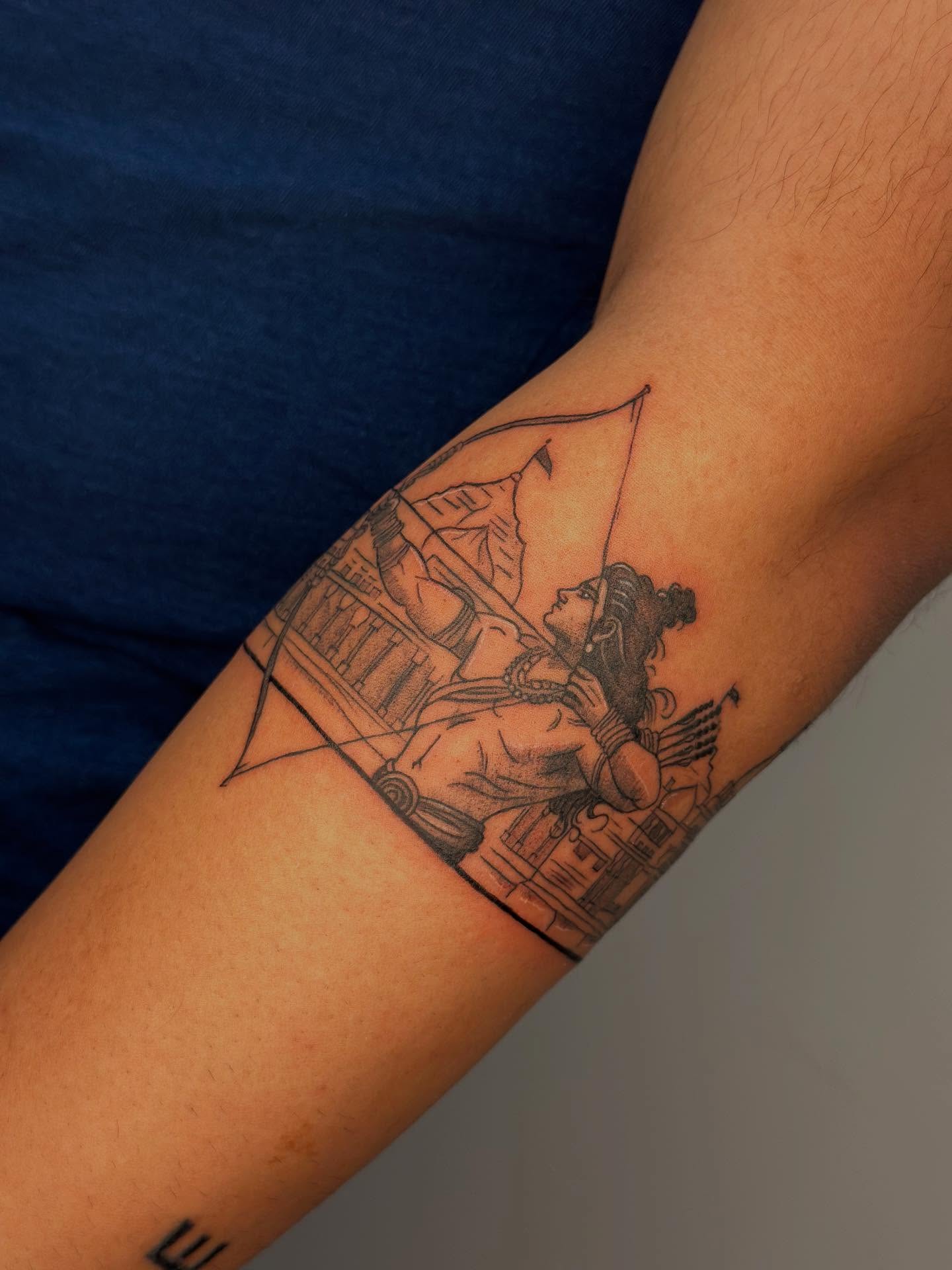 Tattoo by @inkedbyneet — black_and_grey