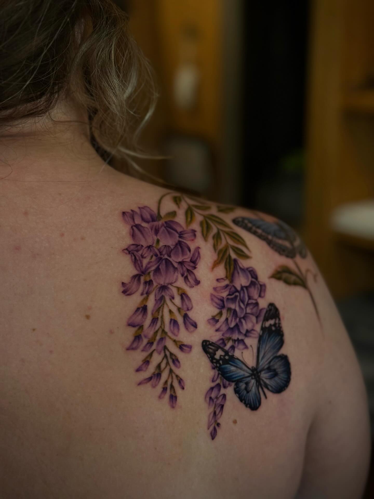 Tattoo by @kassidilla_tattoos — realism, watercolor