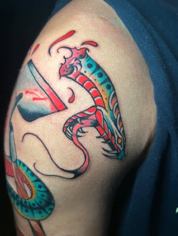 Tattoo by @colemartintattoos — american_traditional