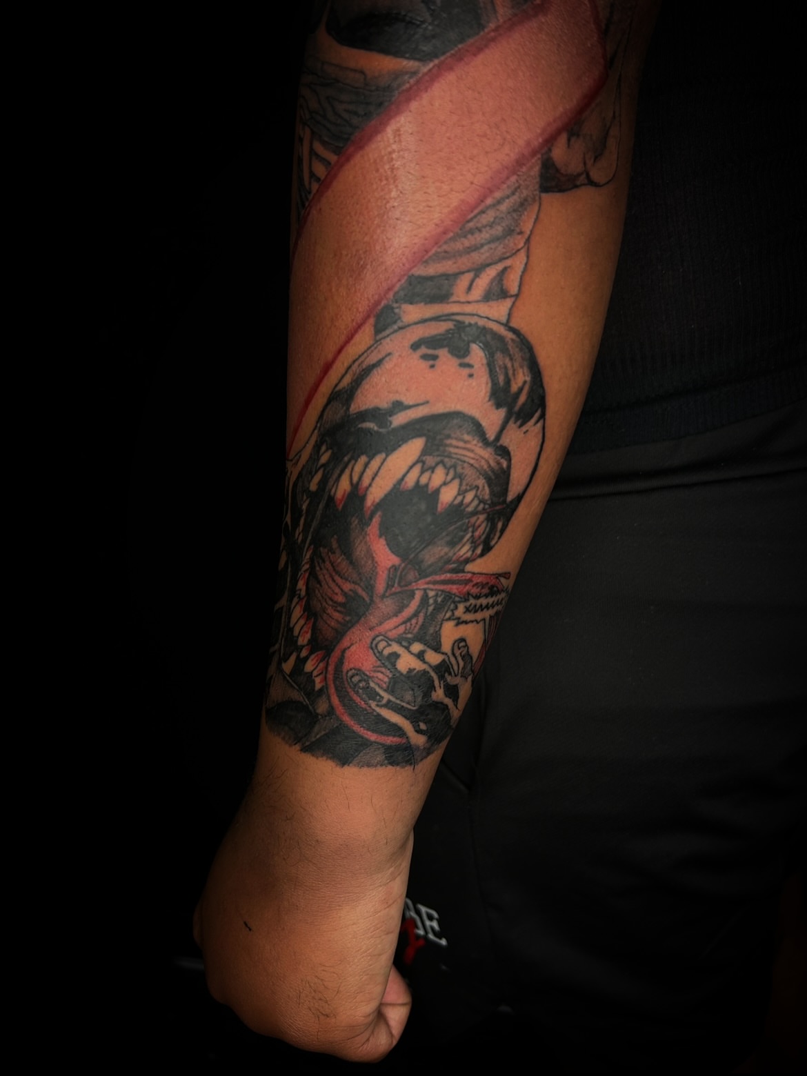 Tattoo by @inkstinctual — american_traditional, black_and_grey