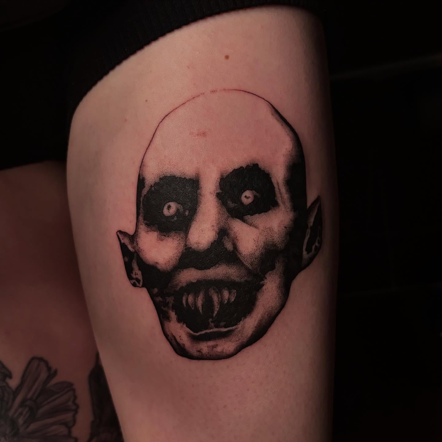Tattoo by @piscesiscariot11 โ black_and_grey, realism