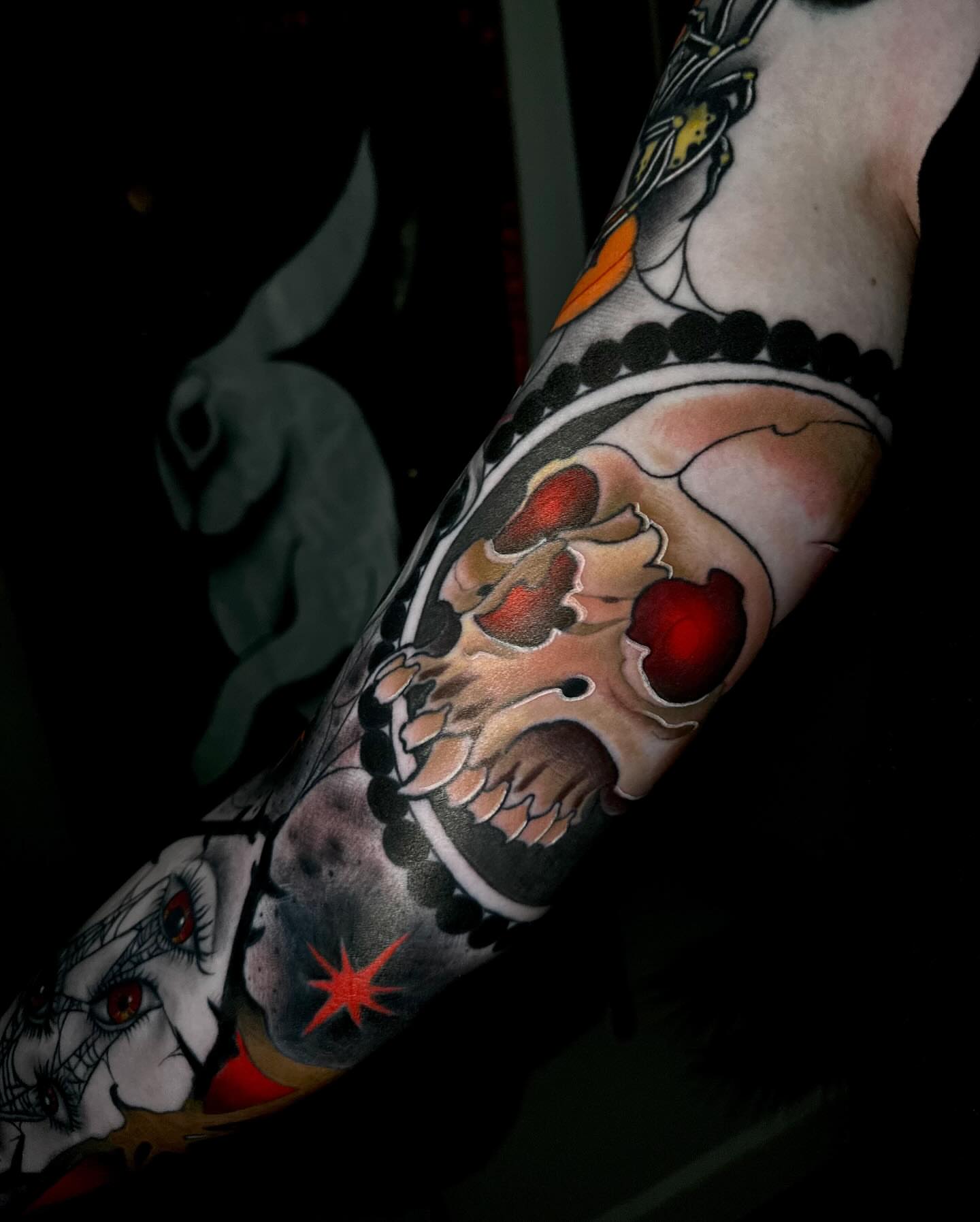 Tattoo by @copperbunnyink — american_traditional, realism
