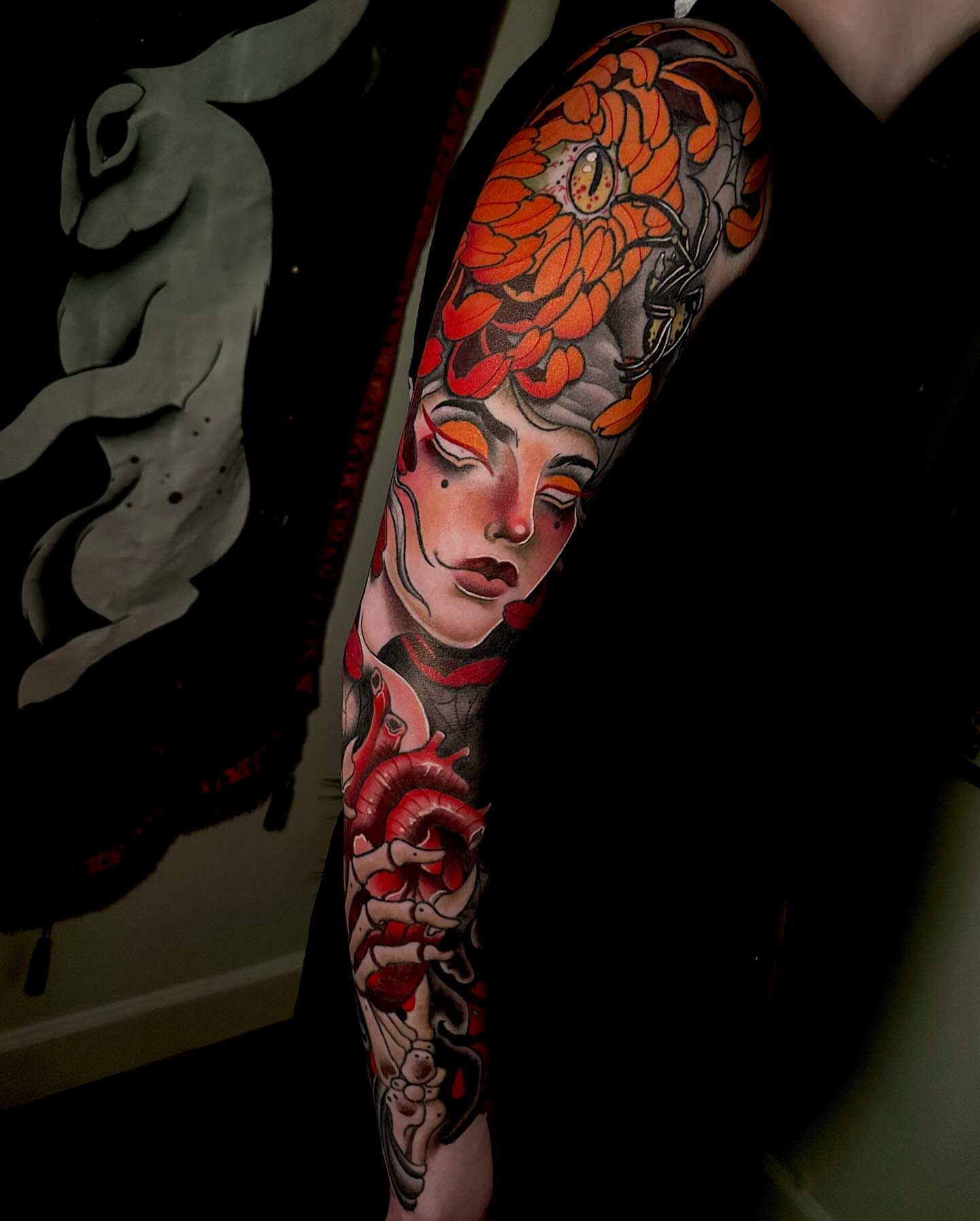 Tattoo by @copperbunnyink — american_traditional, realism