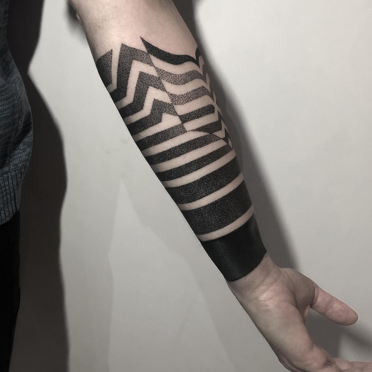 Tattoo by @setharcane — geometric