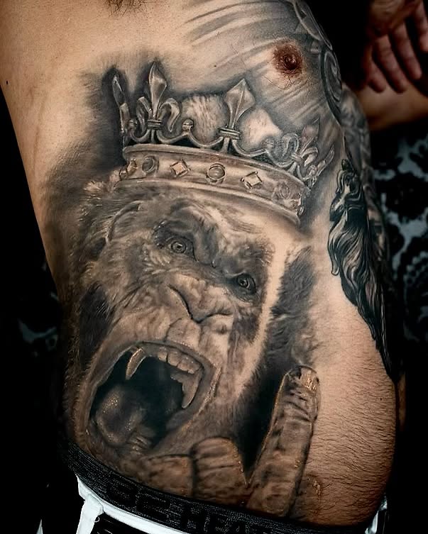 Tattoo by @dzulmaster — realism, black_and_grey