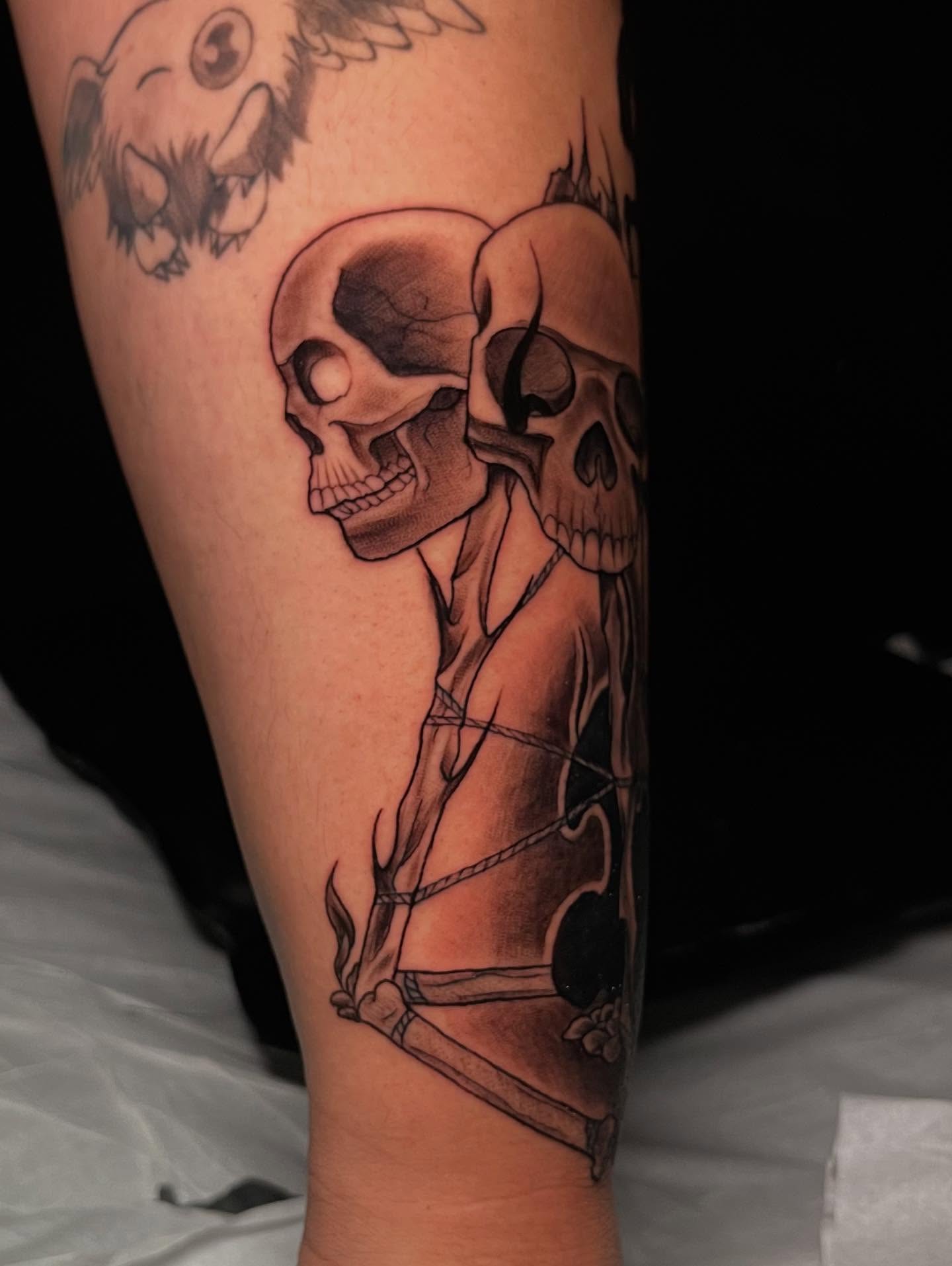 Tattoo by @wargski โ realism, dark_realism