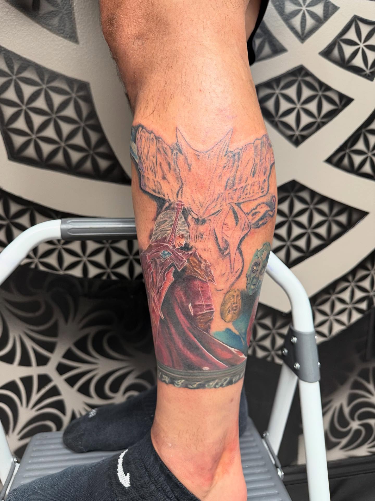 Tattoo by @inked_alex — realism, dark_realism