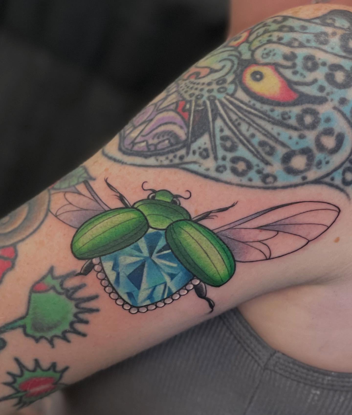 Tattoo by @duffyfortner โ realism