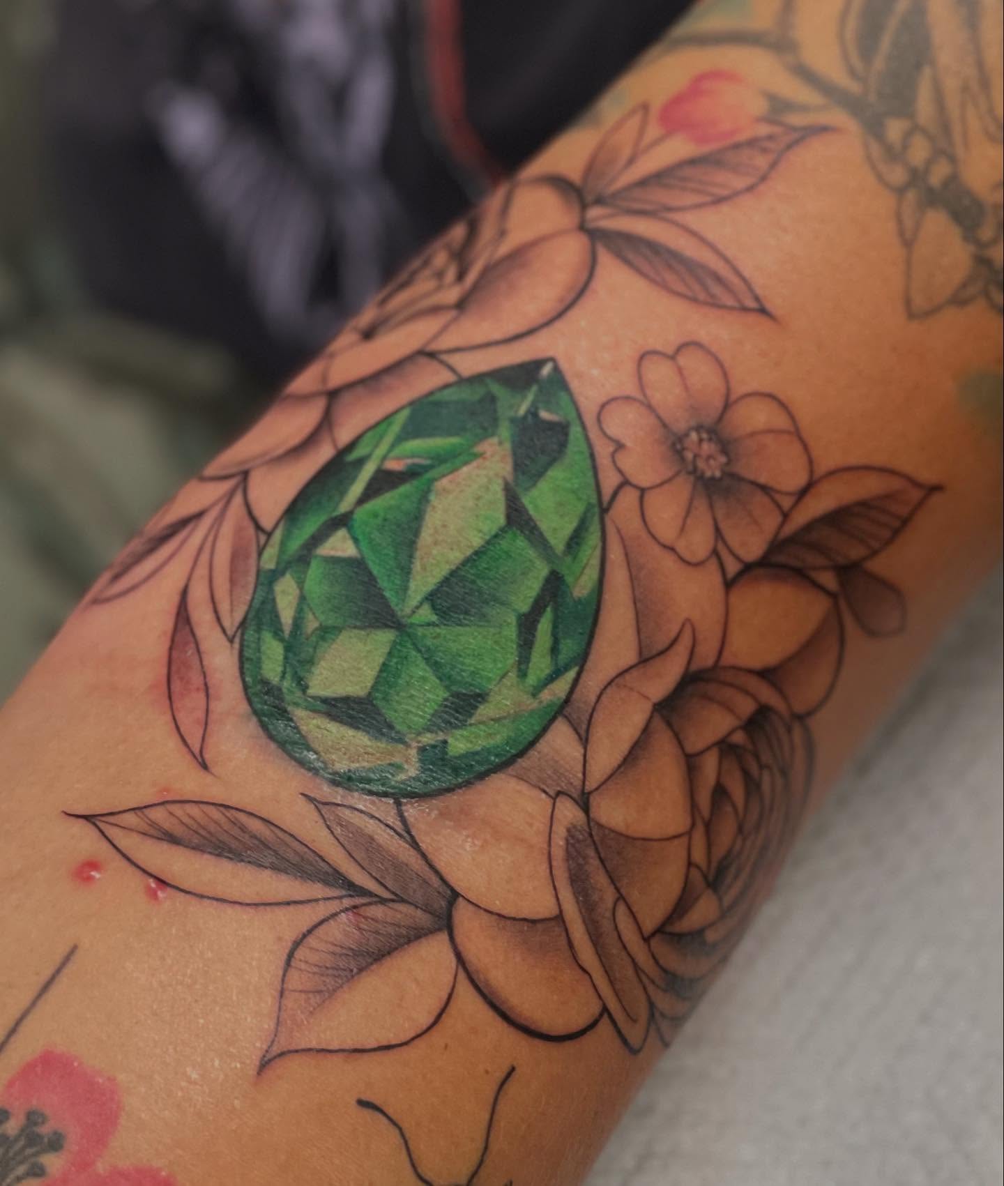 Tattoo by @duffyfortner โ geometric, realism