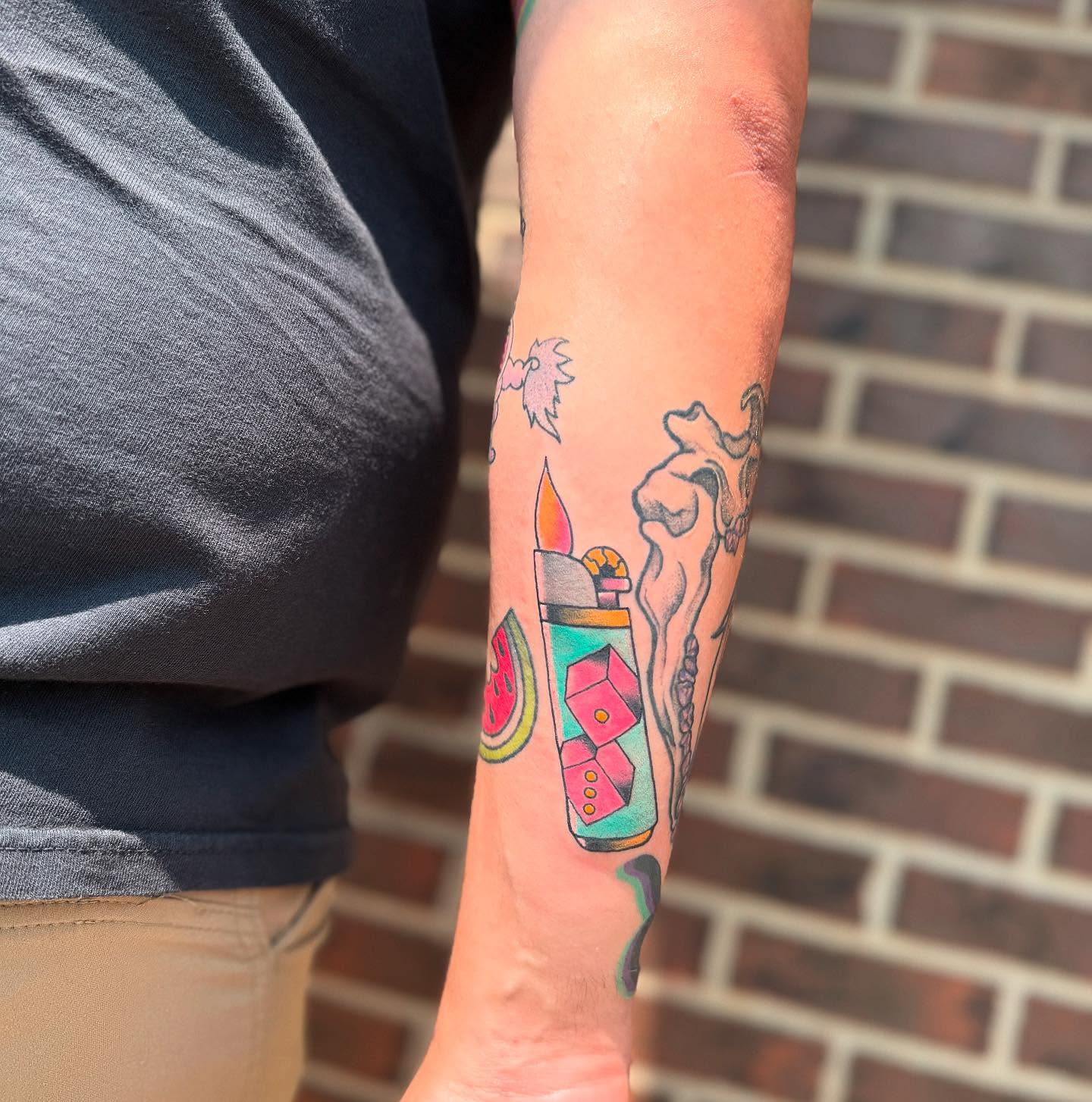 Tattoo by @thestraytats — new_school