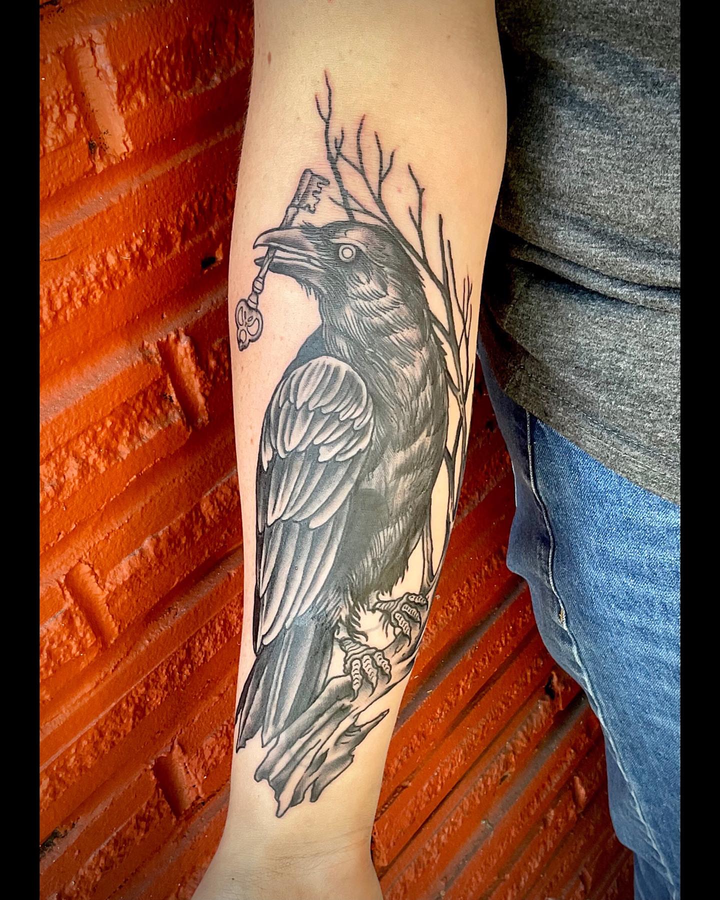 Tattoo by @m6o6i6 — black_and_grey