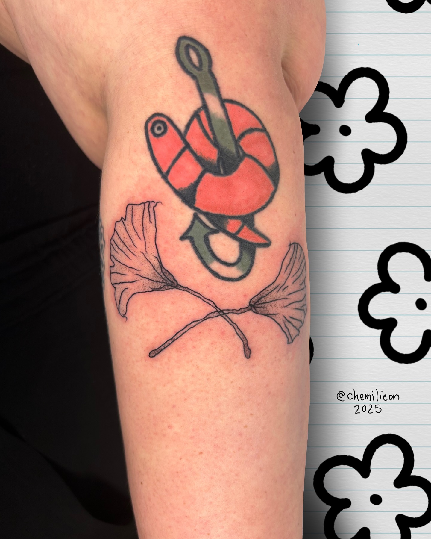 Tattoo by @chemilieon — american_traditional