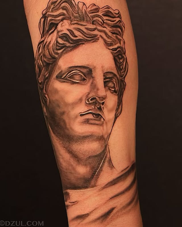 Tattoo by @dzulmaster — realism, black_and_grey