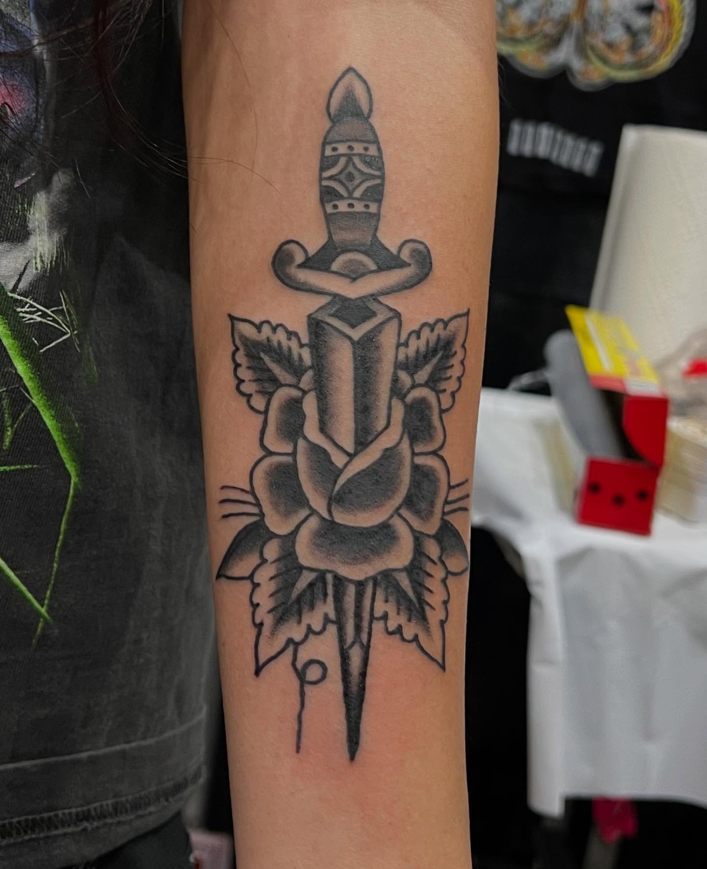 Tattoo by @scott_weatherwax — american_traditional, black_and_grey