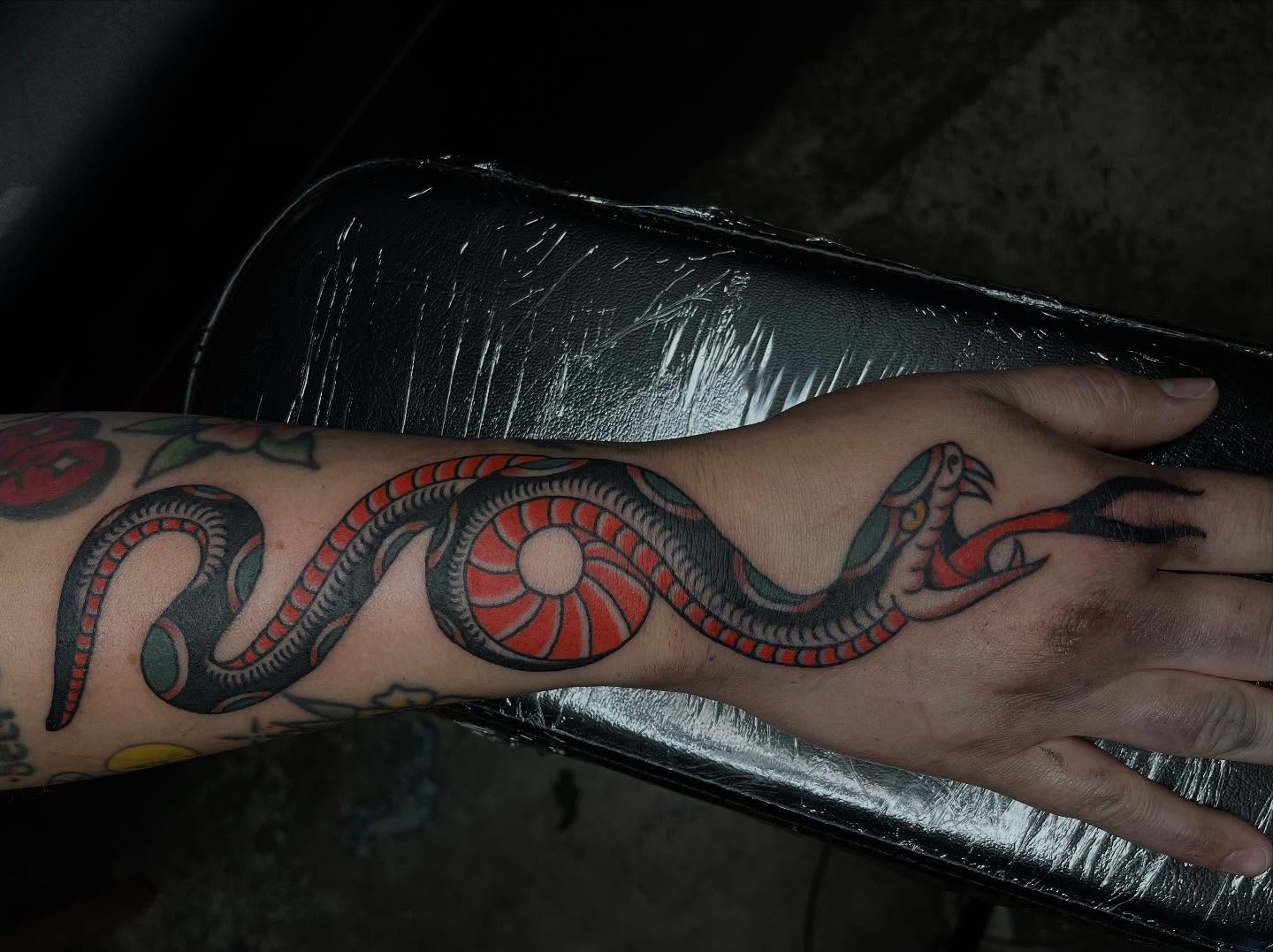 Tattoo by @mustyrattats โ american_traditional