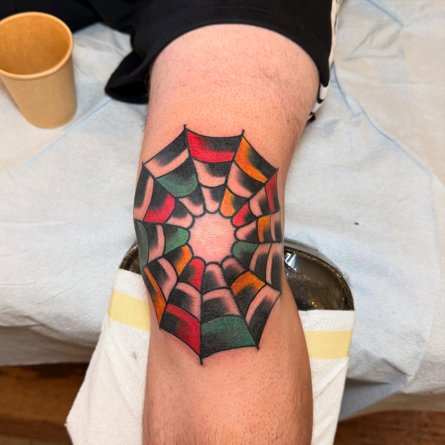 Tattoo by @5150leelee — geometric