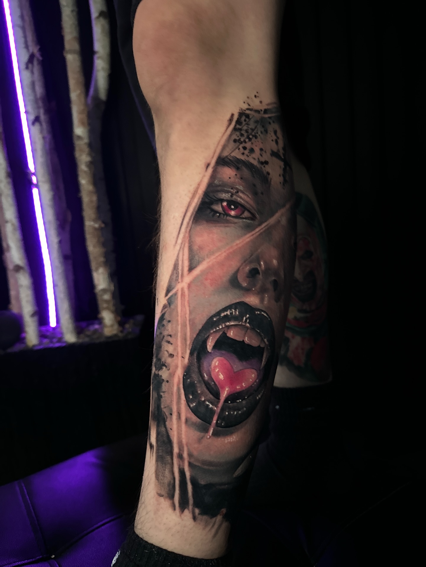 Tattoo by @augiestakes — realism, dark_realism