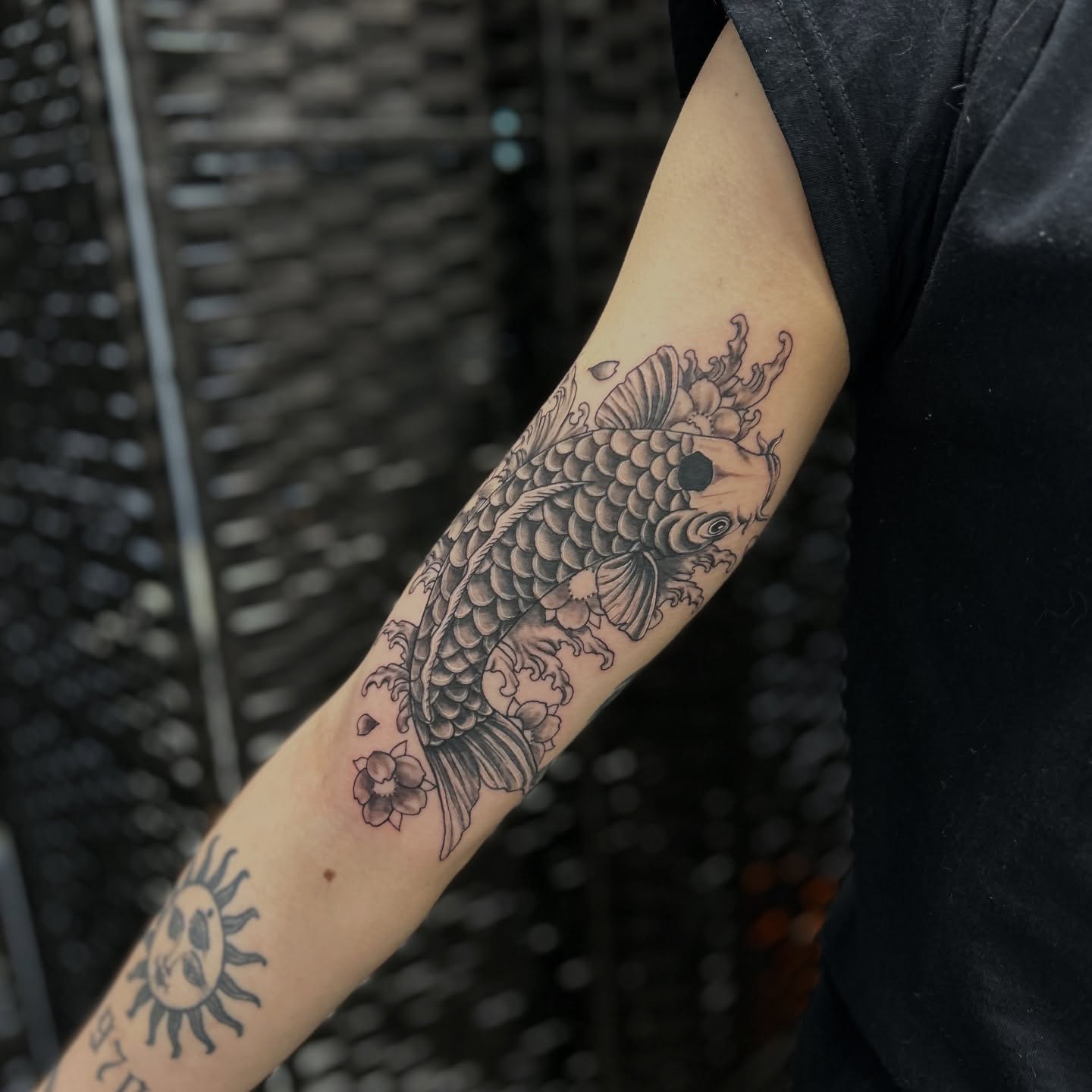 Tattoo by @brittanytattoome — black_and_grey