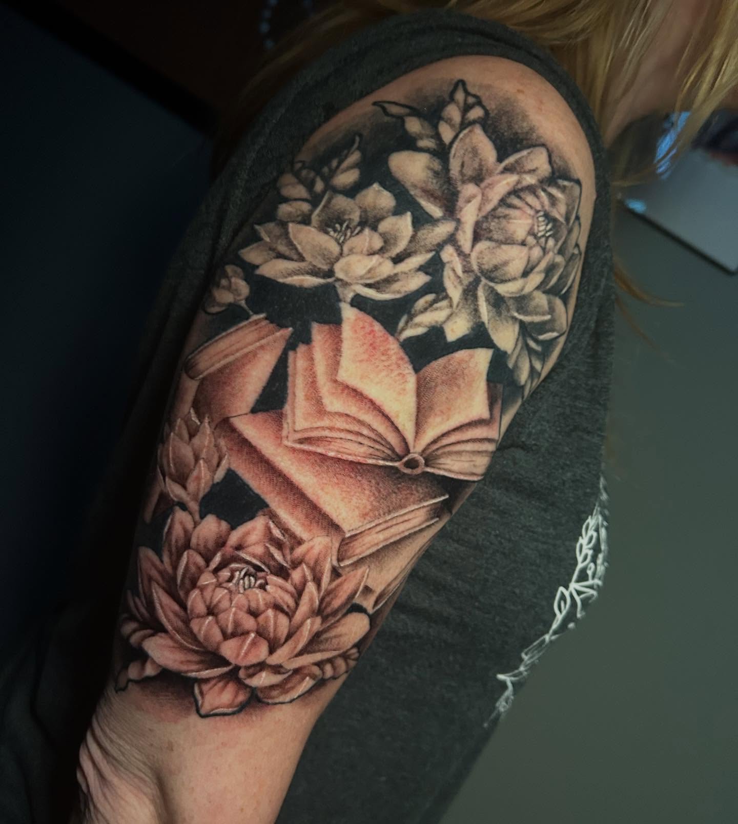 Tattoo by @dani_does_tatts โ realism, black_and_grey