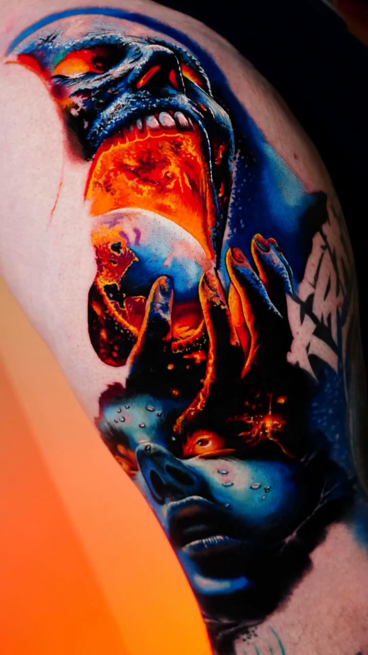 Tattoo by @jawbreakerjeremy — realism, dark_realism