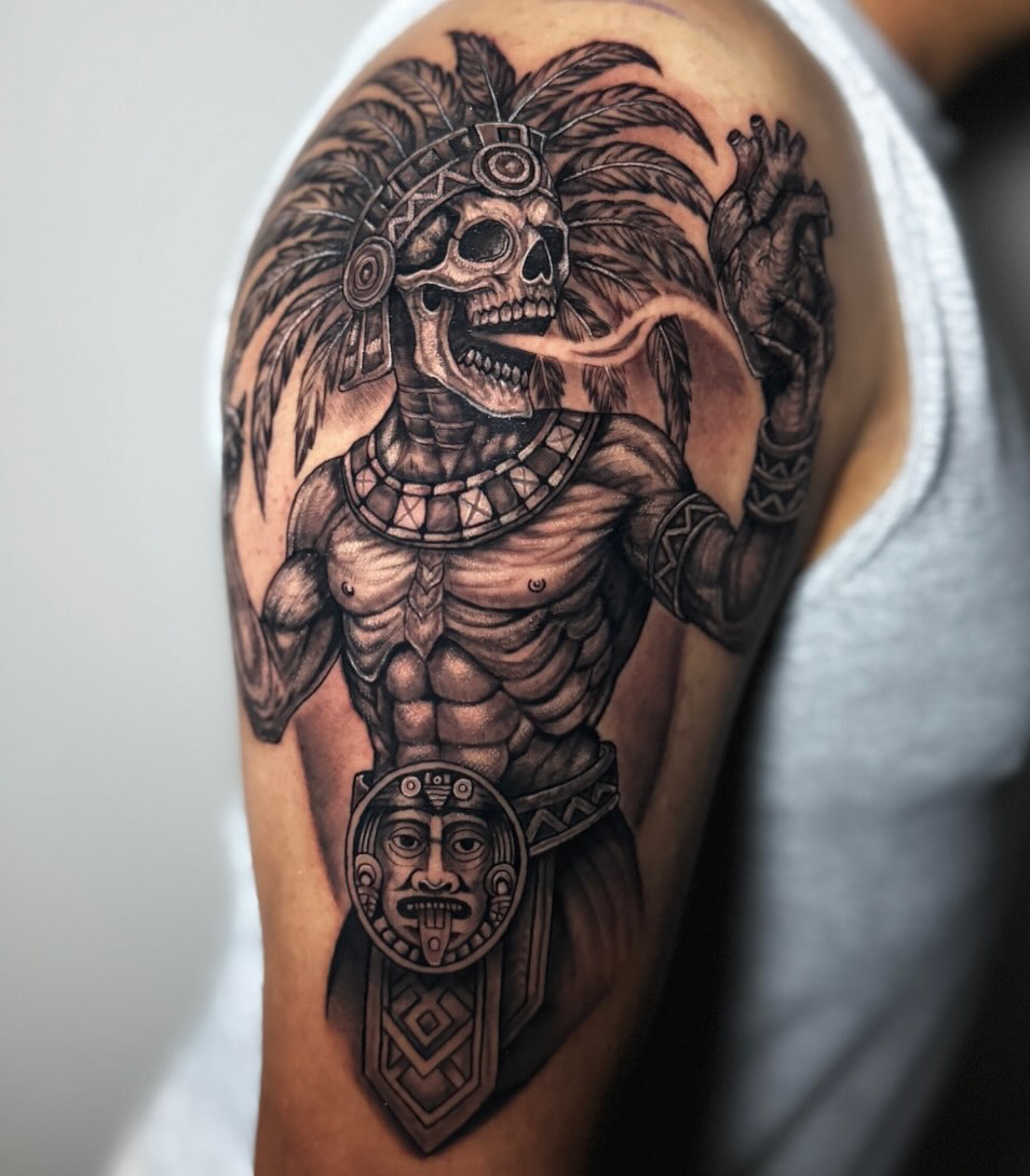 Tattoo by @gemmatattoooficiall — black_and_grey, realism