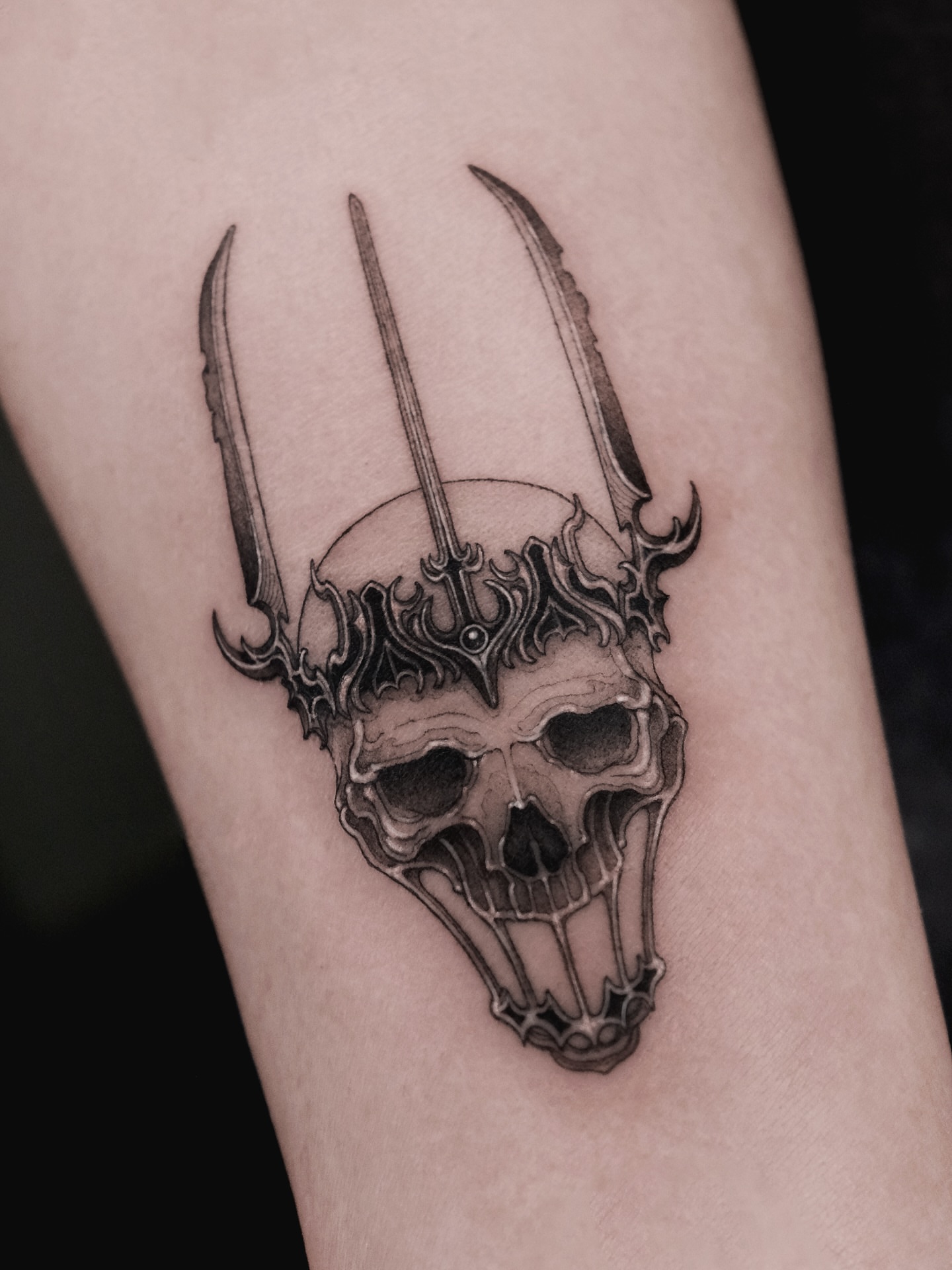 Tattoo by @pobitattoo — black_and_grey, realism