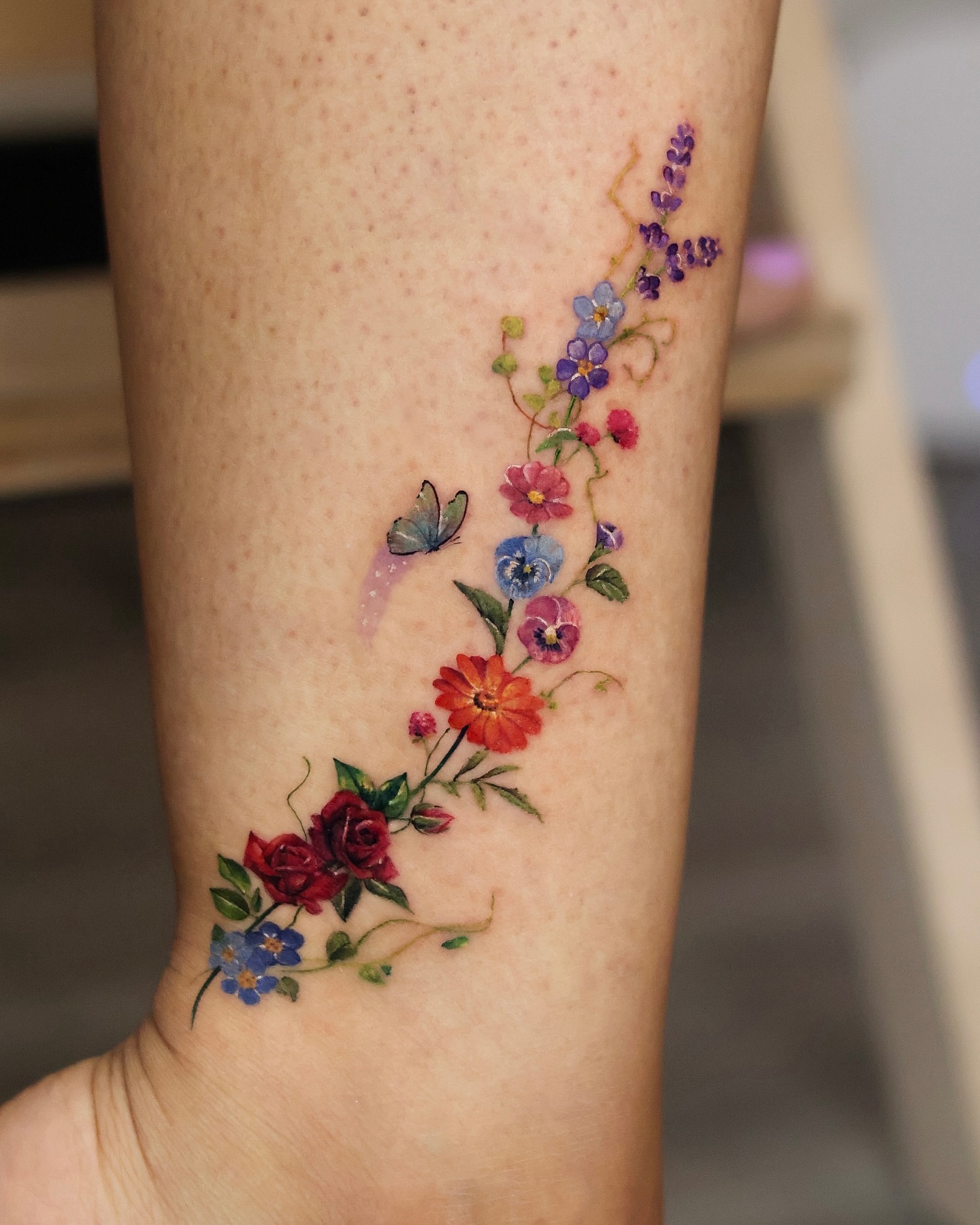 Tattoo by @tattooist_yum โ watercolor, realism