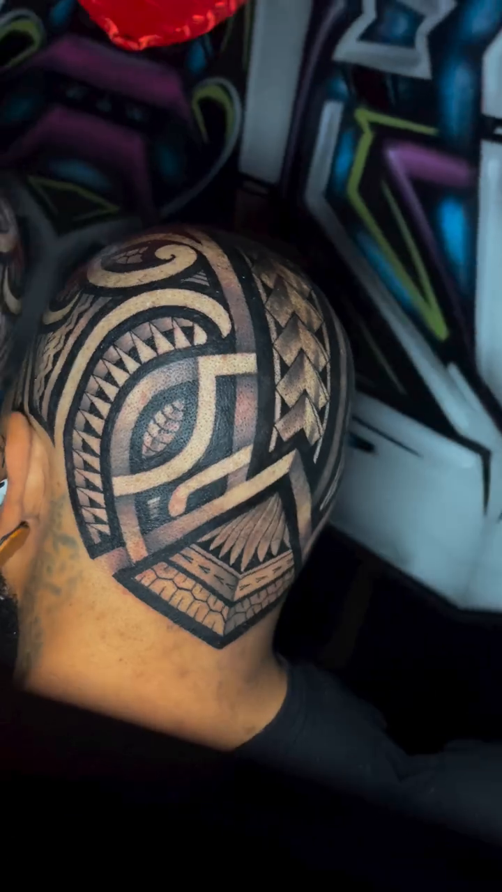 Tattoo by @redneckusotattoo β tribal, geometric