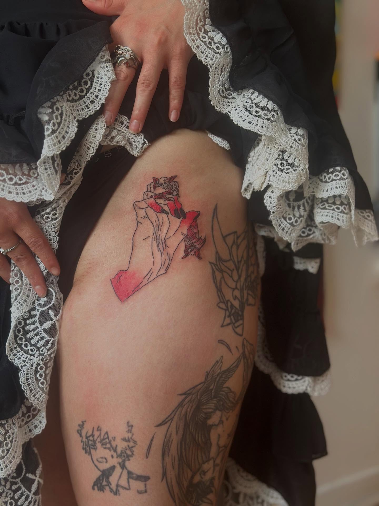 Tattoo by @maya_iconictattoo — anime