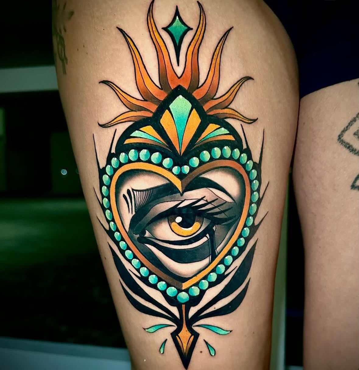 Tattoo by @mid_weston — geometric, ornamental