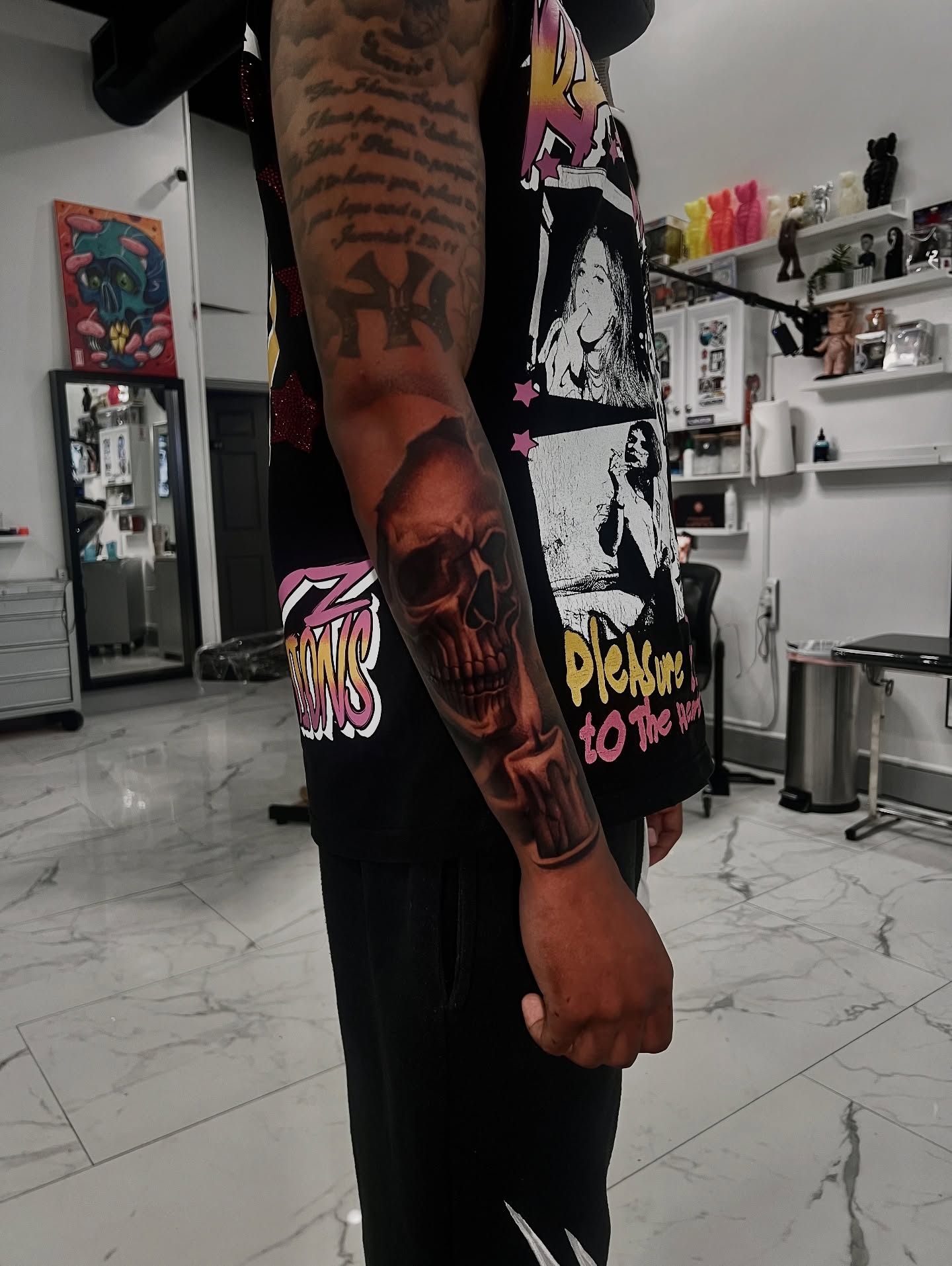 Tattoo by @alfredoadametattoo — realism, dark_realism