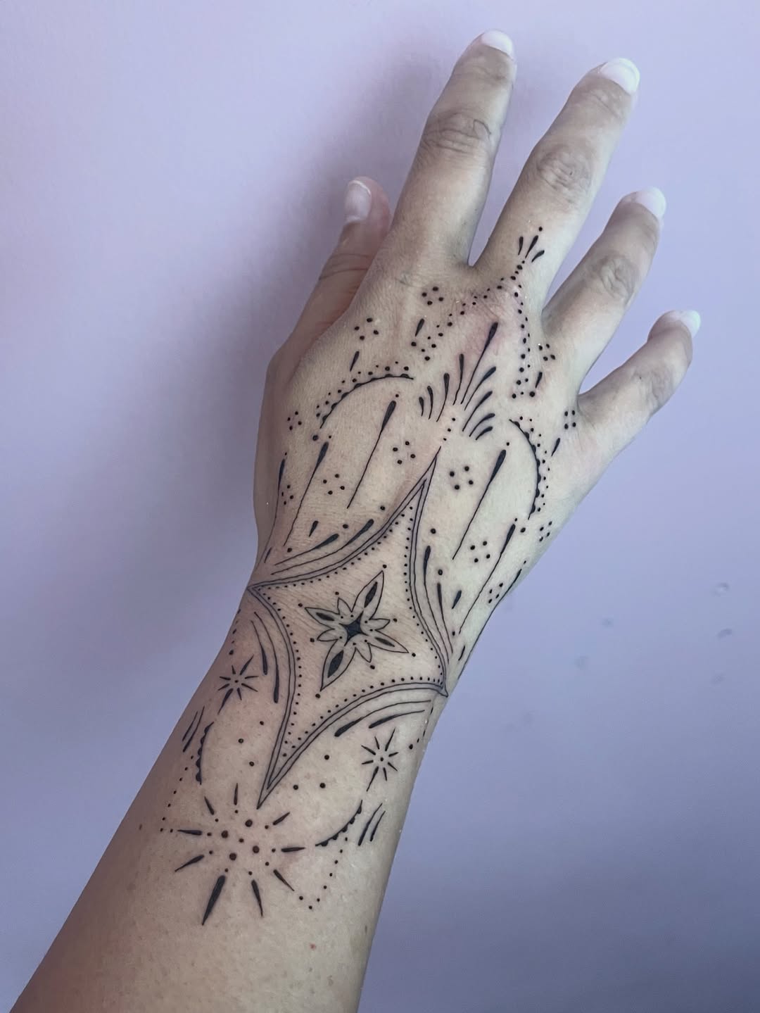 Tattoo by @erinhainestattoos — fine_line, dotwork