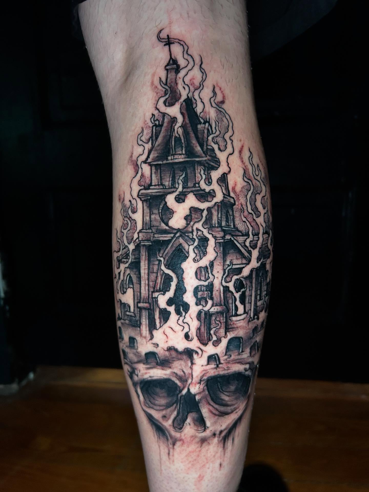 Tattoo by @jon_f_n_story — dark_realism