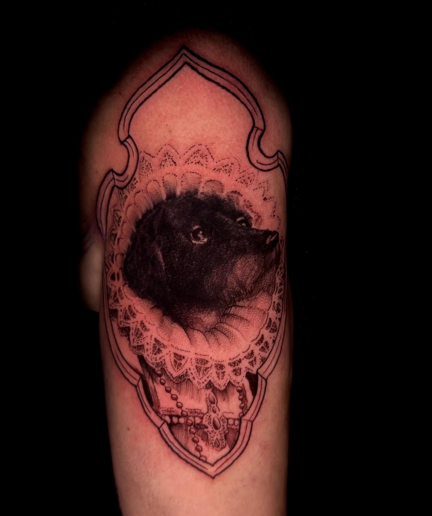 Tattoo by @breestallworthtattoo — black_and_grey, realism