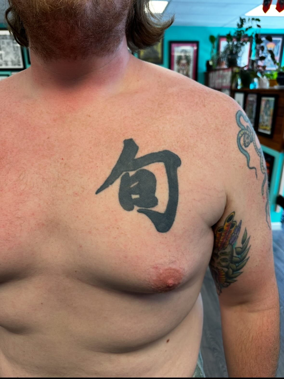 Tattoo by @codyhansontattoos — black_and_grey