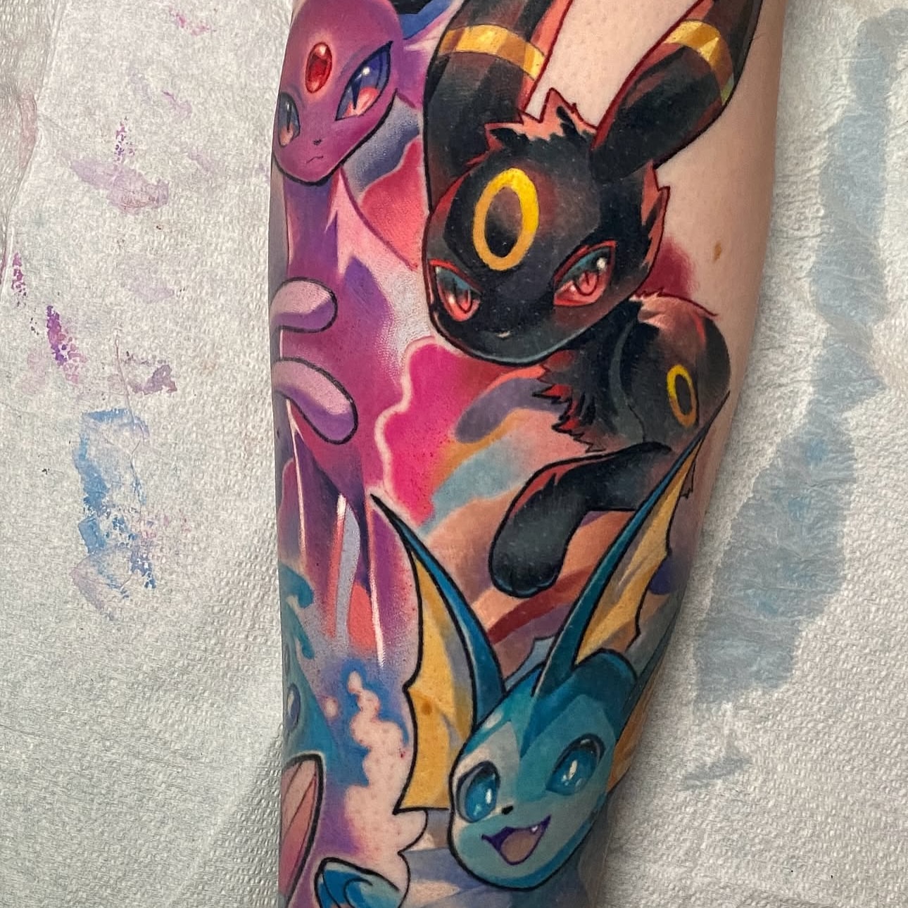 Tattoo by @mrsassy_tattoos — anime