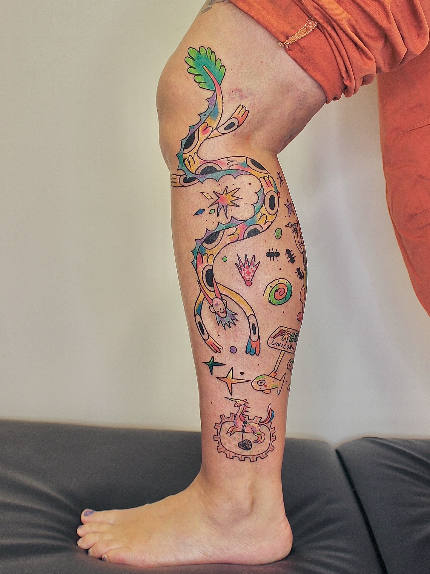 Tattoo by @youniseaweed — surrealism, illustrative