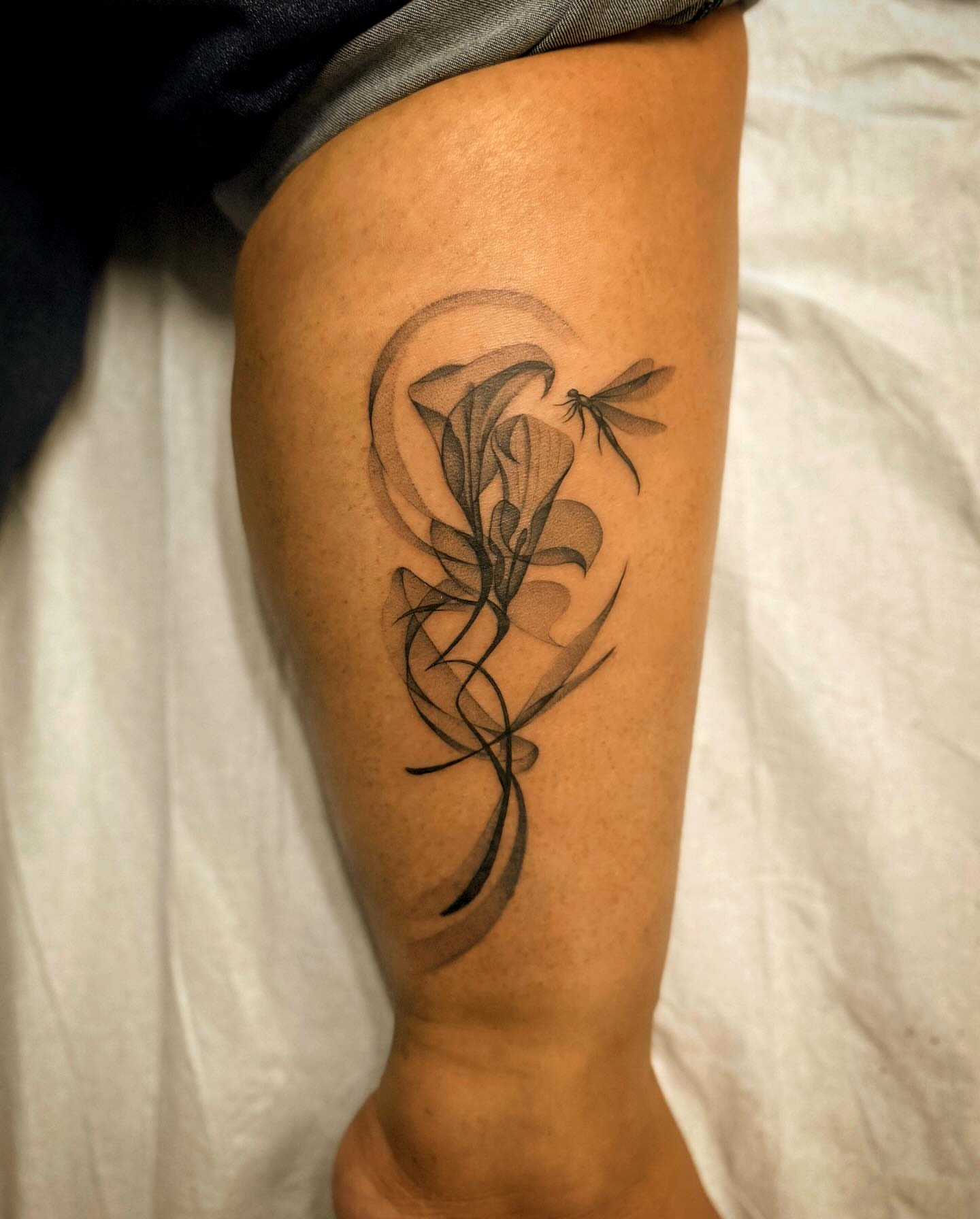 Tattoo by @tattooer_nick — black_and_grey