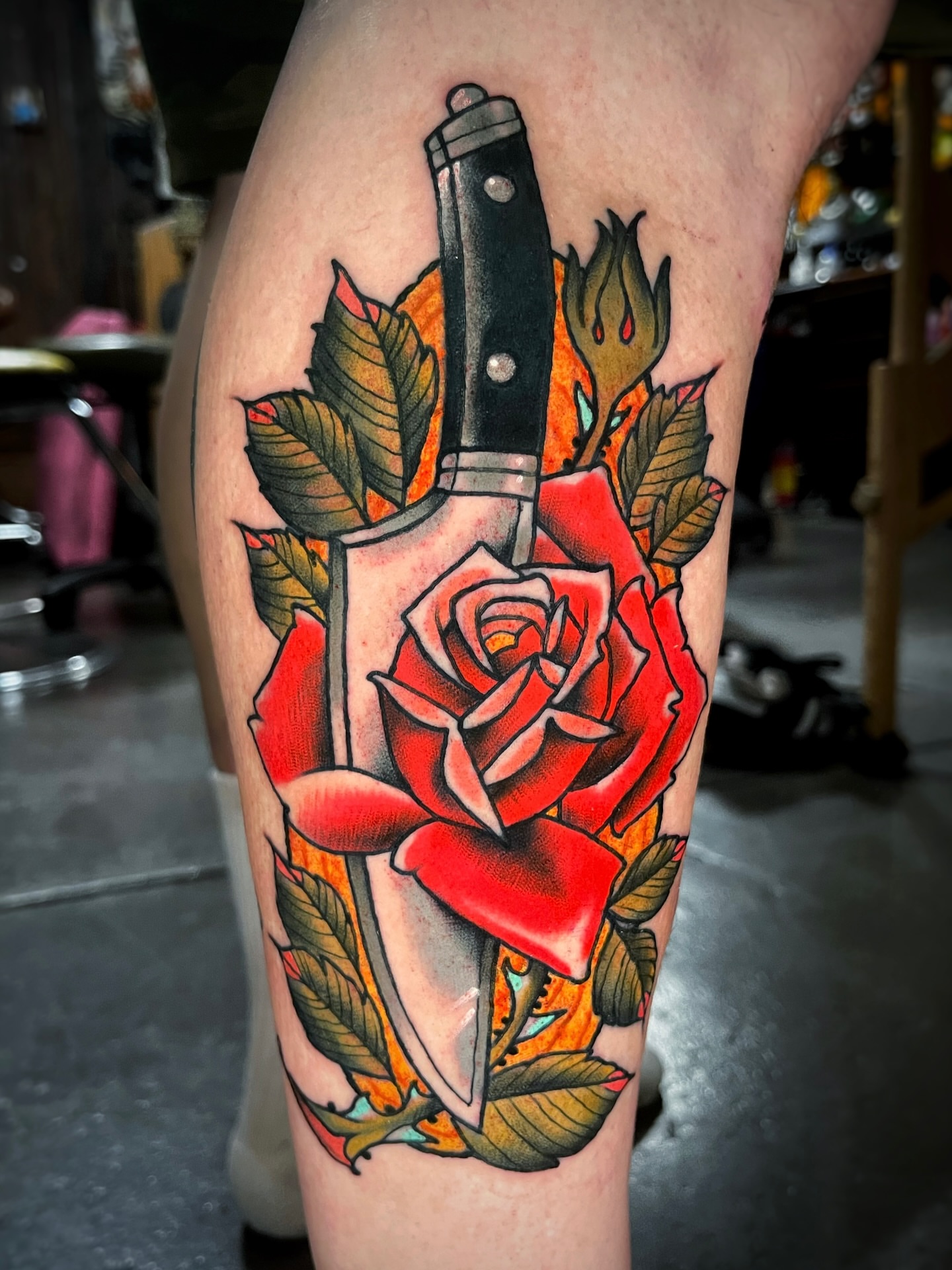 Tattoo by @gilly_gonzo — american_traditional