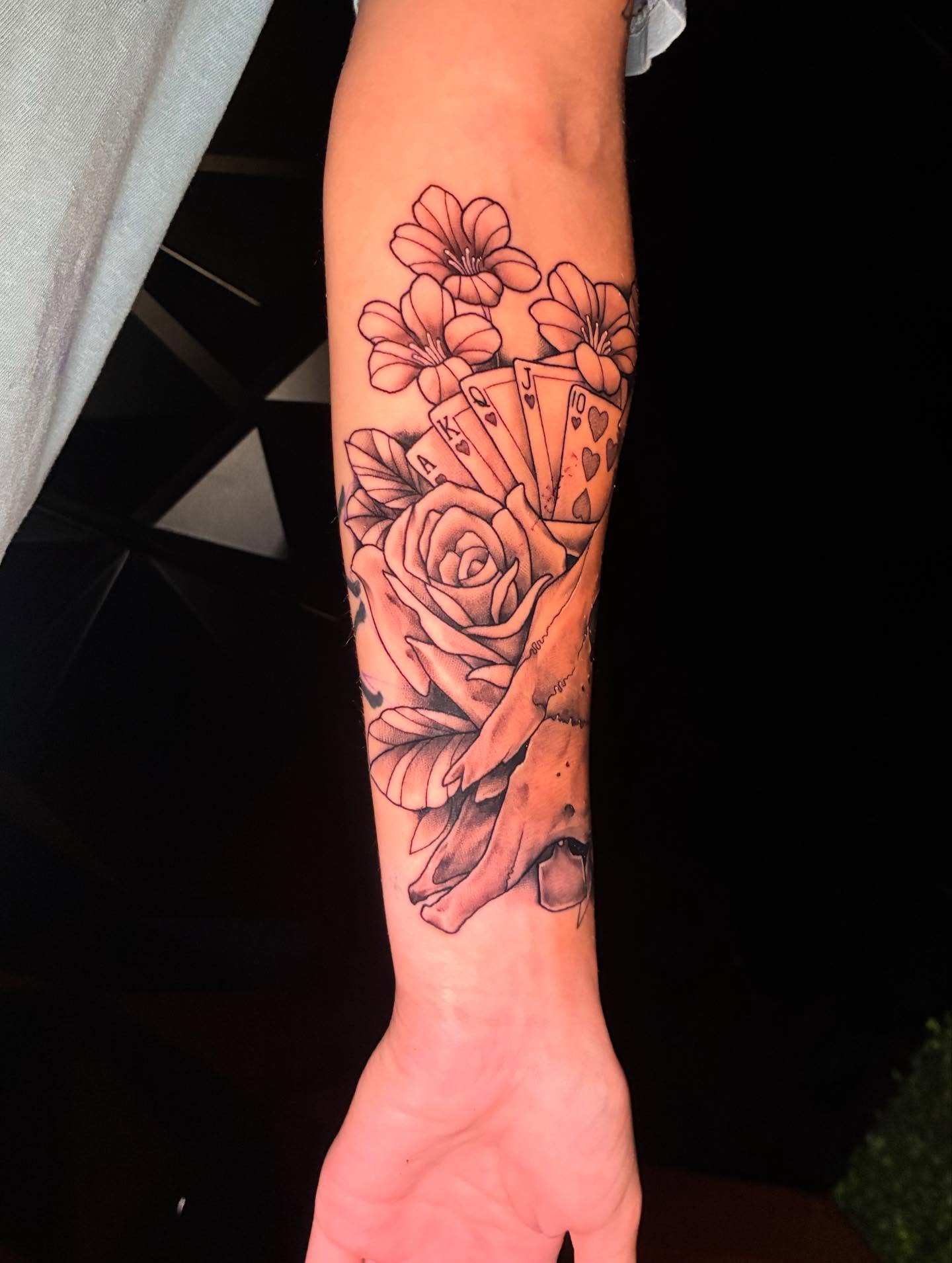 Tattoo by @jakeslayskrakens β realism, black_and_grey