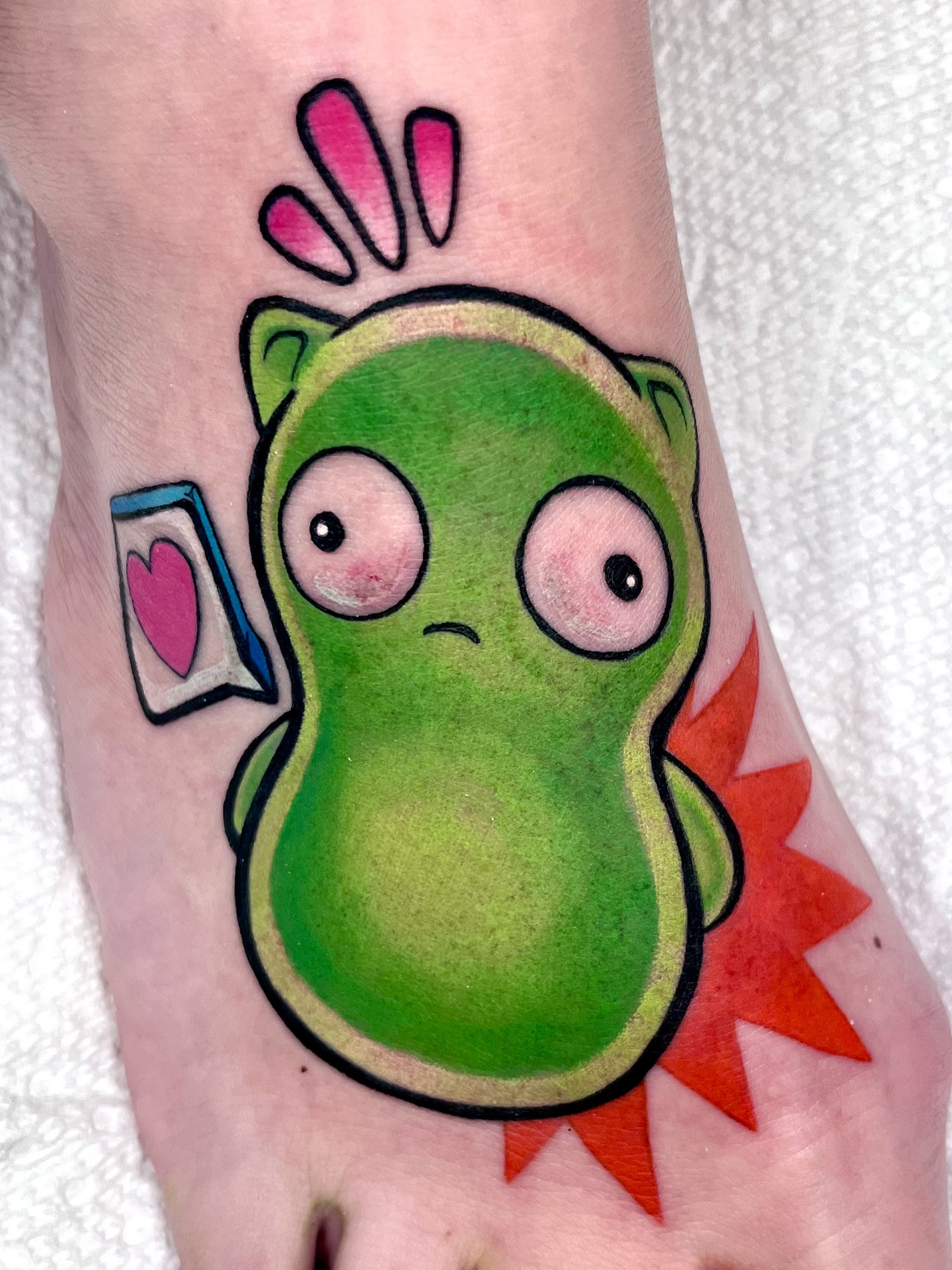 Tattoo by @beccalynntattoo — new_school, illustrative