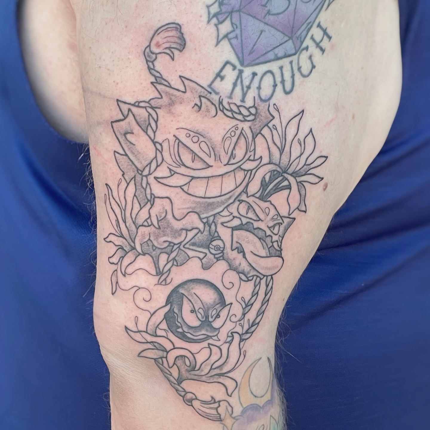 Cheshire cat American traditional tattoo on the forearm by 𝑲𝒂𝒊𝒕 𝑨𝒏𝒅𝒆𝒓𝒔𝒆𝒏