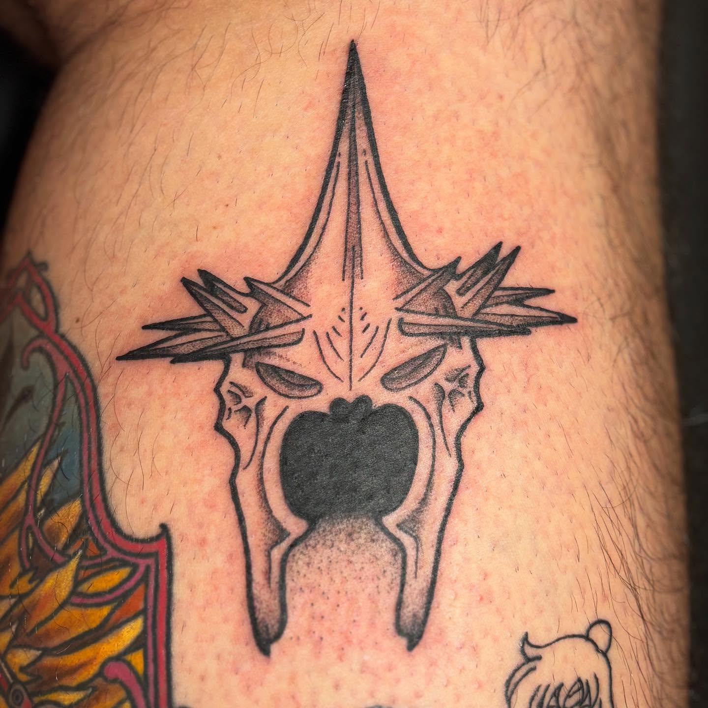 Tattoo by @tattoosbyrye — black_and_grey