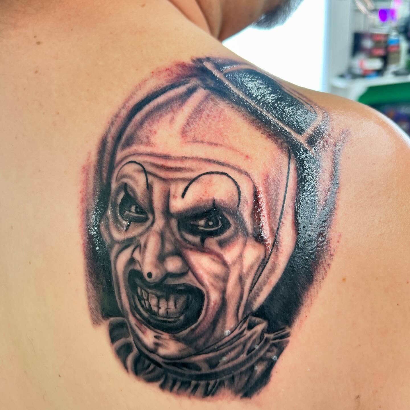 Tattoo by @mom_tats — realism, dark_realism