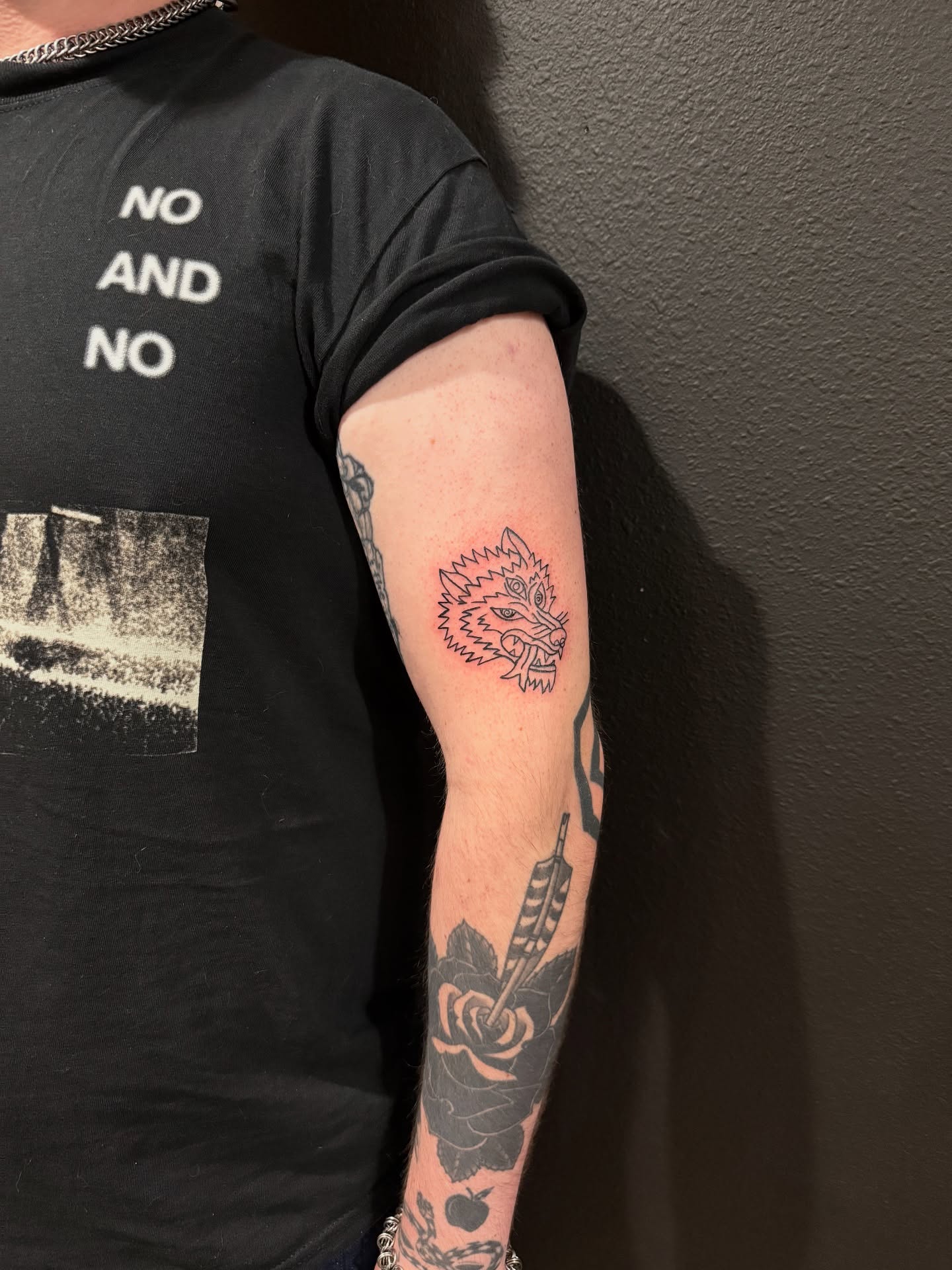 Tattoo by @bunny_and_the_echomen — american_traditional, black_and_grey