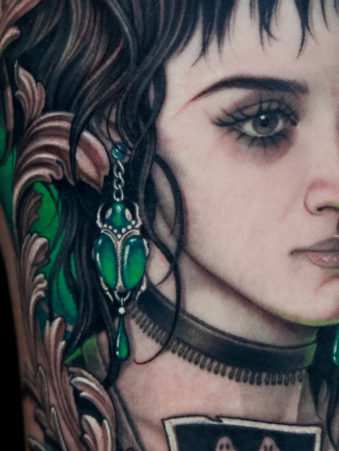 Tattoo by @nikkisimpsontattoos โ realism, dark_realism