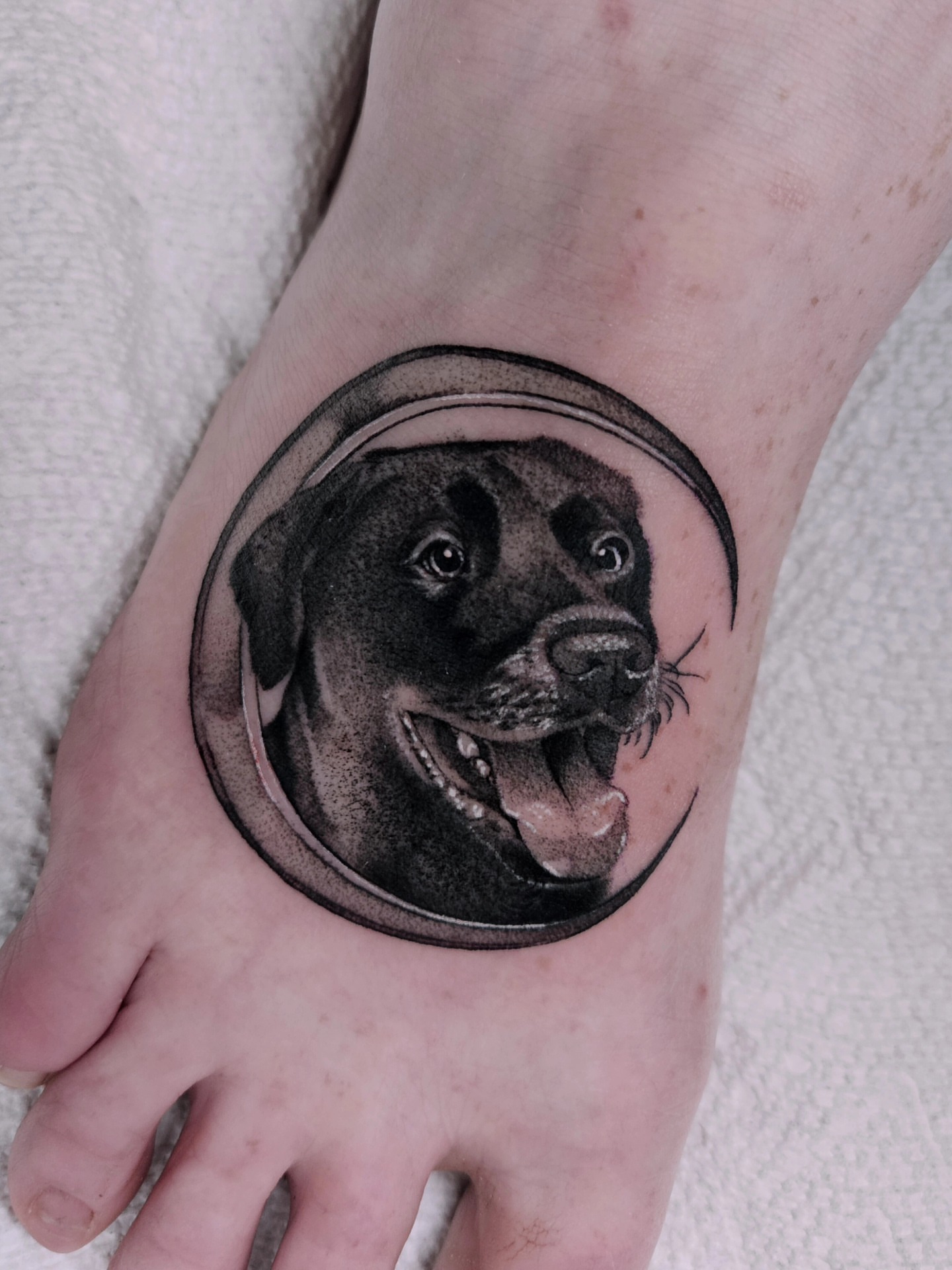 Tattoo by @fermented_ink — realism