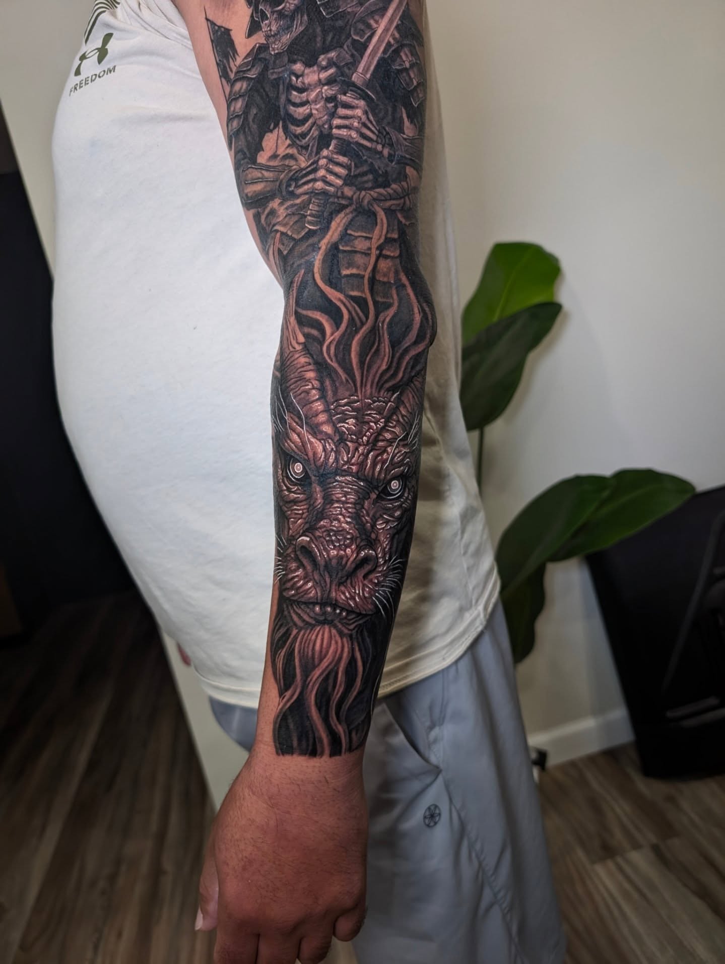Tattoo by @antop_art — realism, dark_realism